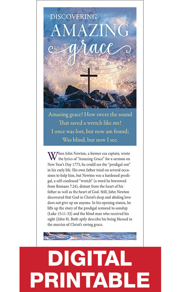 Amazing Grace Trifold