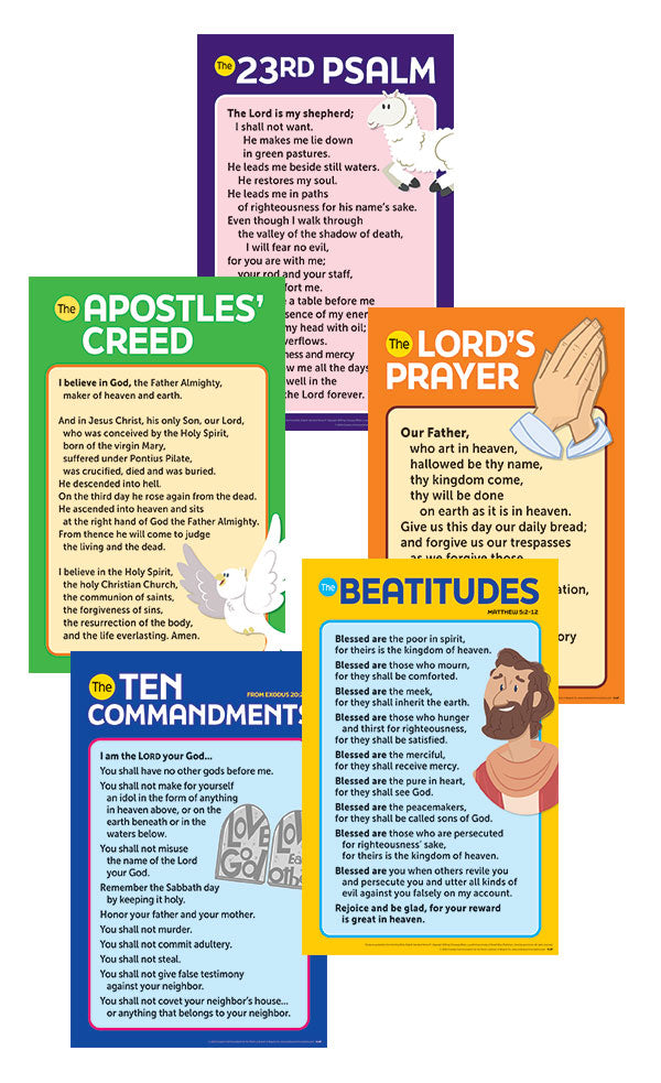 Classroom Prayer Posters