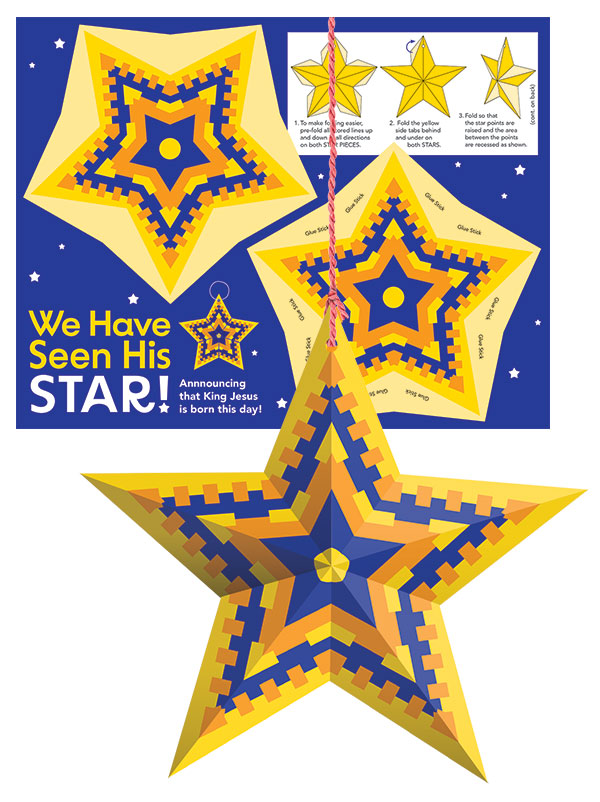 Christmas Star Activity Sheet