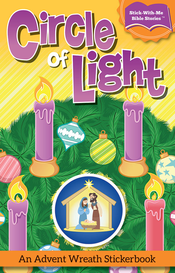 Circle of Light: An Advent Wreath Stickerbook