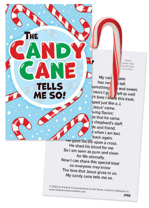 Christmas Candy Card with Peppermint
