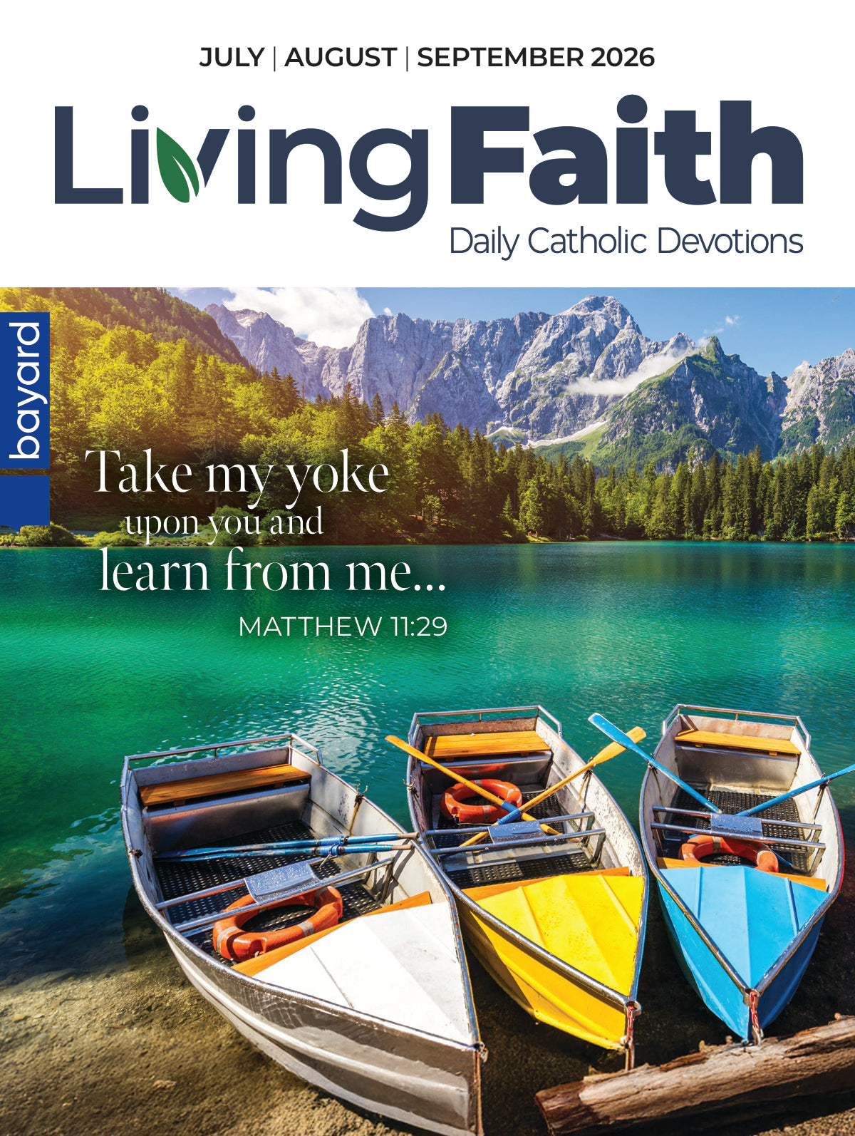 July -September 2026 Living Faith Large Edition