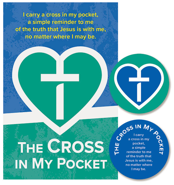 Cross in My Pocket Prayer Cards and Tokens
