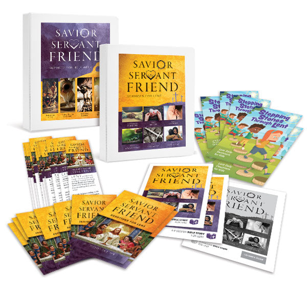 Savior Servant Friend Complete Collection for Lent and Easter