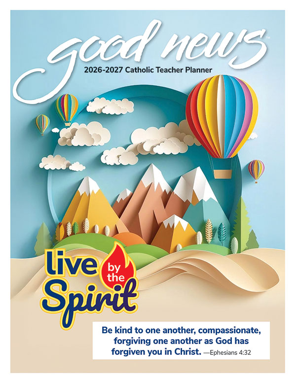 2026 - 2027 Catholic Elementary Teacher Planner with Grade Book