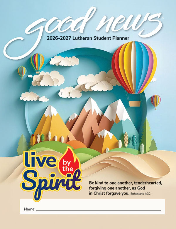 2026 - 2027 Lutheran Elementary Student Planner