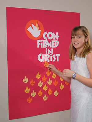 Confirmation Banner for Church or School