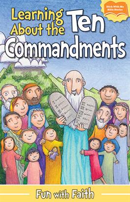 Learning The 10 Commandments Sticker Booklet-prot Booklet : Creative ...