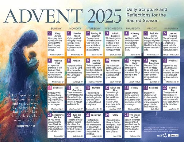 Daily Advent 2025 Calendar