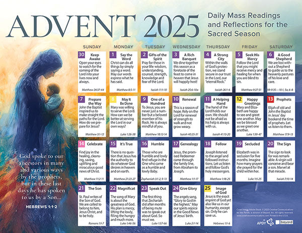 Daily Advent 2025 Catholic Calendar