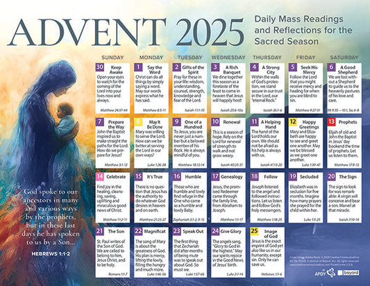 Daily Advent 2025 Catholic Calendar