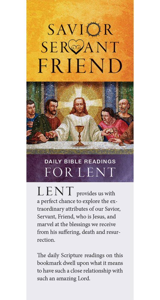 Biblical Bookmark for Lent