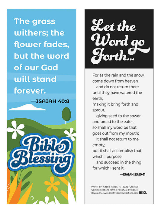 Bible Blessing Bookmark
