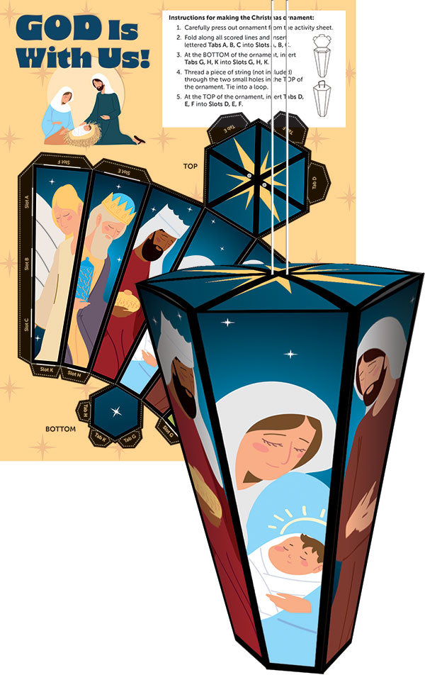 Christmas Ornament Activity Sheet