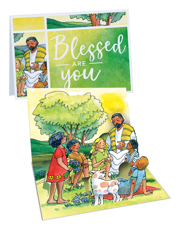 Blessed Are You! Pop-Up Card