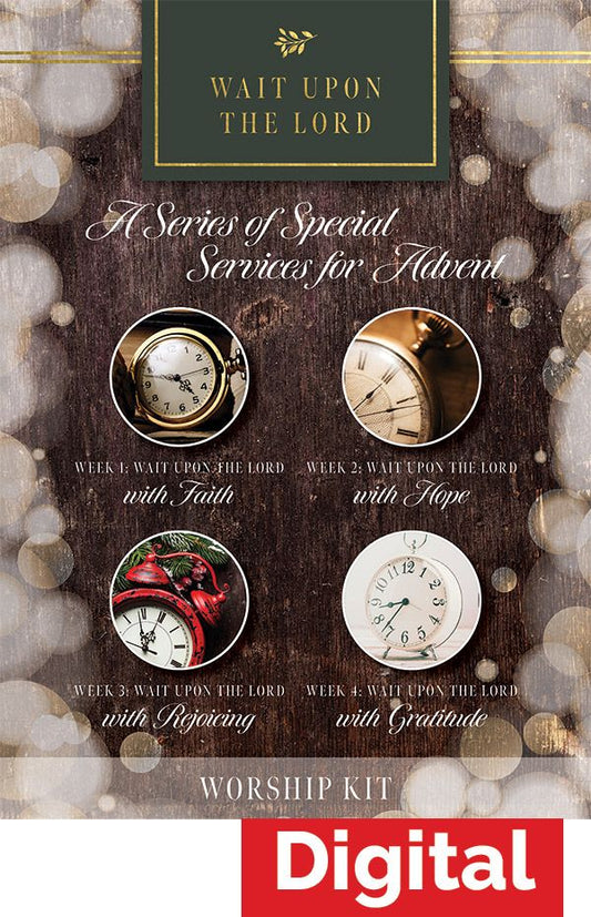 Wait Upon The Lord Main Kit- Advent Traditional Worship Series