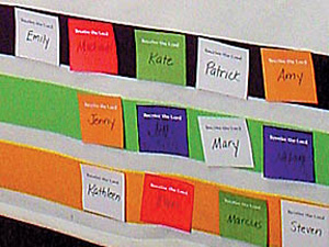 Extra Sheets of 12 Sheep for First Communion Banner