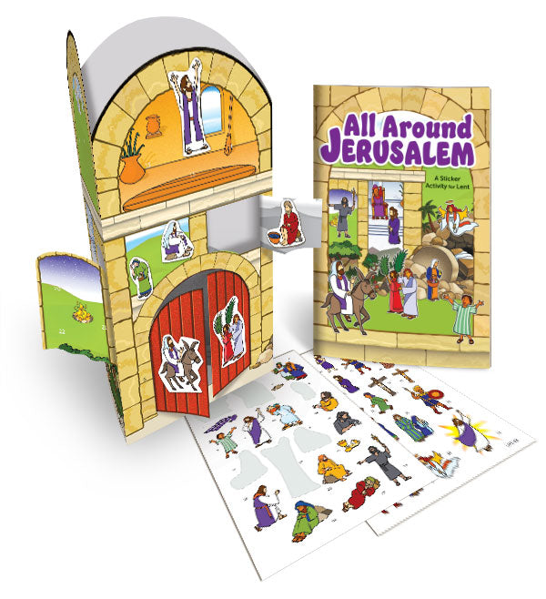 All Around Jerusalem: A Sticker Activity for Lent