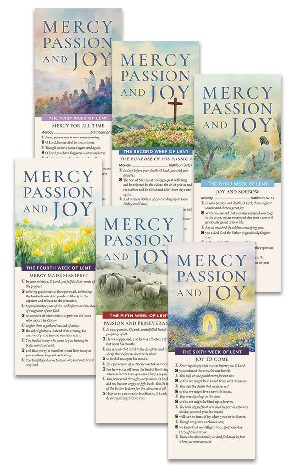 Lent Litanies with Sheet Music