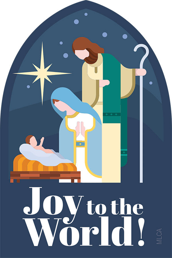 Joy to the World! Christmas Magnet