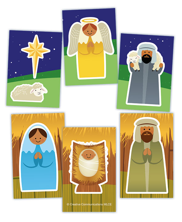 Puzzle Magnet for Advent and Christmas