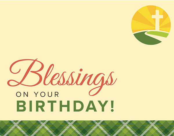 Blessings on Your Birthday Card