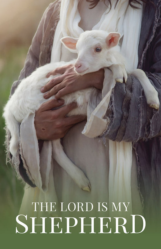 The Lord is My Shepard Psalm 23 Prayer Card