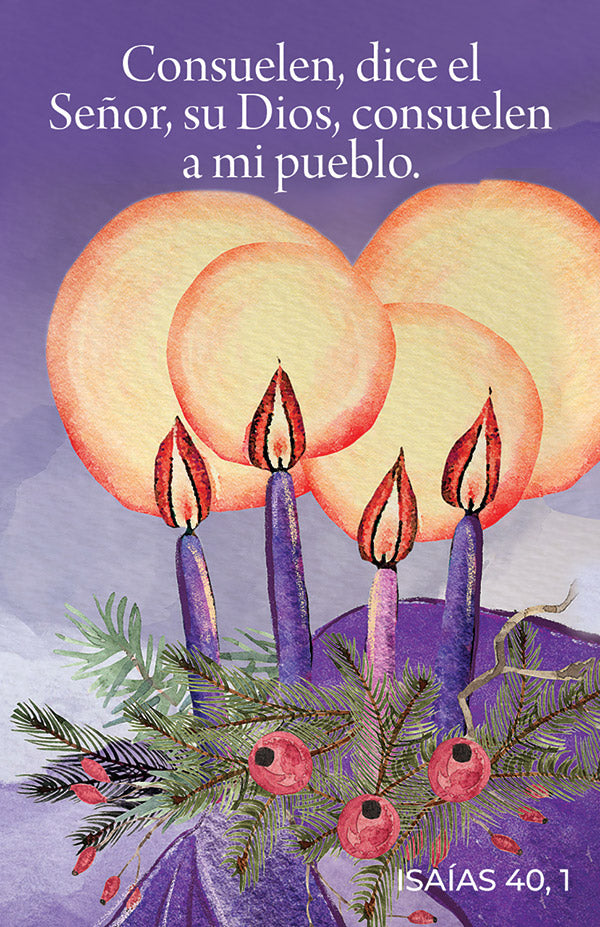 Advent Spanish Prayer Card
