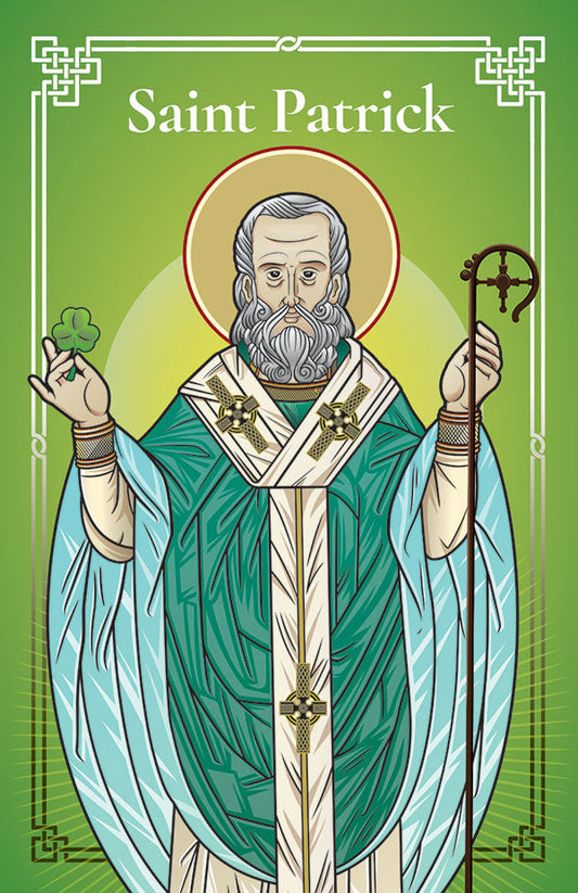 Saint Patrick Prayer Card