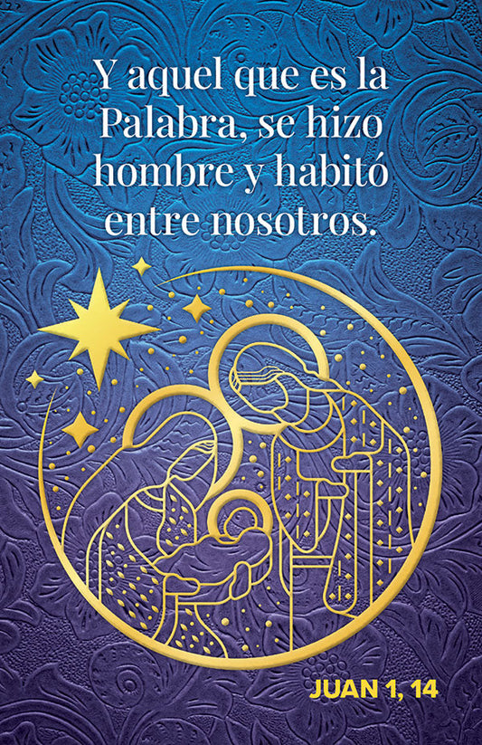 Christmas Spanish Prayer Card