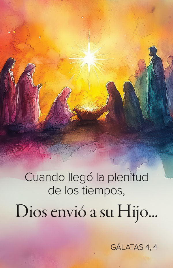 Christmas Spanish Prayer Card
