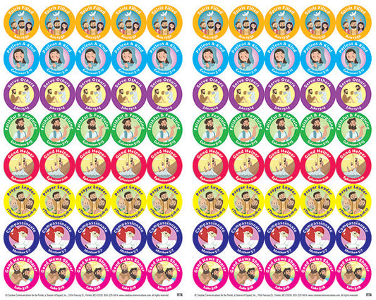 Good Virtues Stickers