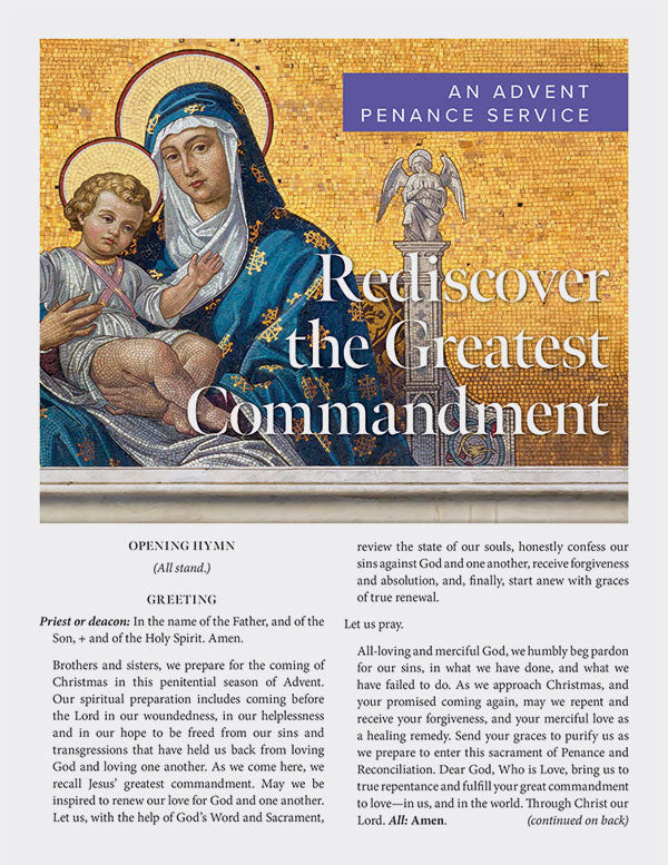 A Penance Service for Advent