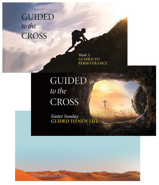 Guided to the Cross: Worship Slides for Lent and Easter - Digital Download