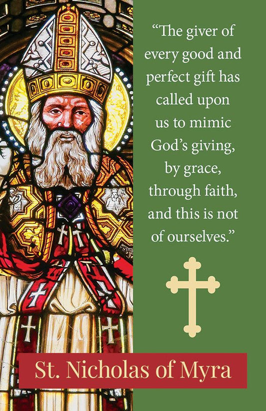 Saint Nicholas Prayer Card