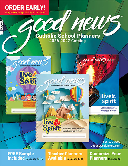 Good News Planner Catholic Catalog 2026-2027