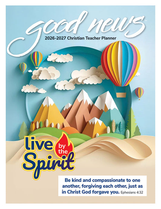 2026 - 2027 Christian Elementary Teacher Planner with Grade Book