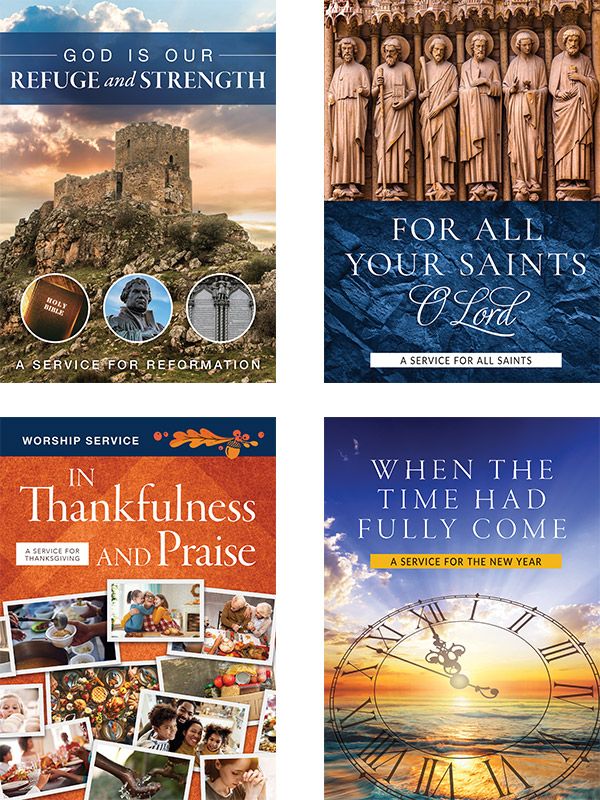 Combo: All Four Fall Worship Kits - Digital Download
